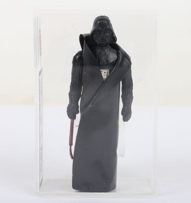 Scarce Vintage Star Wars Polish Bootleg 80s Darth Vader Graded UKG 75% Action Figure.