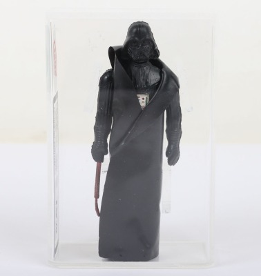 Scarce Vintage Star Wars Polish Bootleg 80s Darth Vader Graded UKG 75% Action Figure.