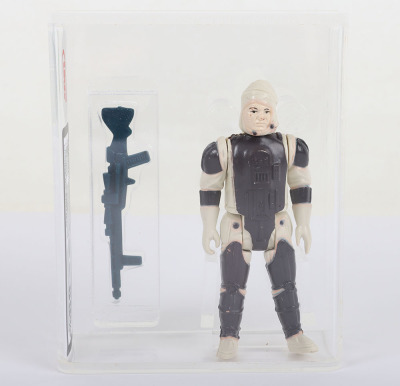 Vintage Star Wars PBP Dengar Purple Armour Graded 80% UKG Action Figure 1980.