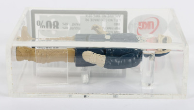 Vintage Star Wars PBP Pink Face Han Solo Hoth Graded 80% UKG Action Figure 1980. - 6