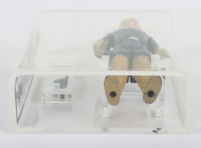 Vintage Star Wars PBP Pink Face Han Solo Hoth Graded 80% UKG Action Figure 1980. - 7