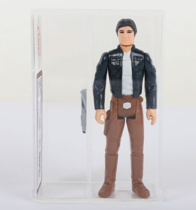 Vintage Star Wars Han Solo Bespin Graded 90% UKG Action Figure 1980.