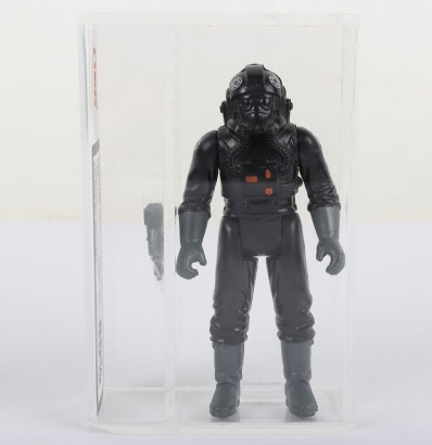 Vintage Star Wars Tie Fighter Pilot Graded 85% UKG Action Figure 1982.