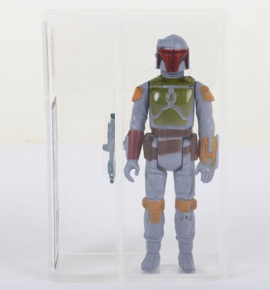 Vintage Star Wars Boba Fett Graded 85% UKG Action Figure 1979.