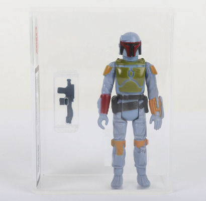 Vintage Star Wars Boba Fett Graded 85% UKG Action Figure 1979.
