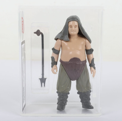 Vintage Star Wars Rancor Keeper Graded 85% UKG Action Figure 1984.