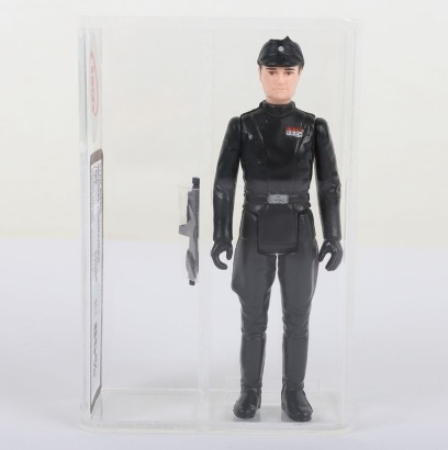 Vintage Star Wars Imperial Commander Graded 85% UKG Action Figure 1980.