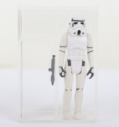 Vintage Star Wars Stormtrooper Graded 80% UKG Action Figure 1977.