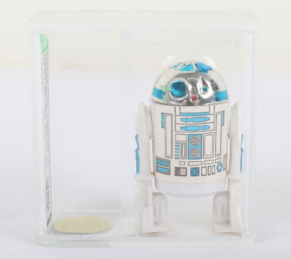 Vintage Star Wars R2-D2 Sensorscope Graded U90 AFA Action Figure 1981.