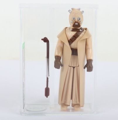 Vintage Star Wars Sand People Tusken Raider Graded 85 AFA Action Figure 1977.