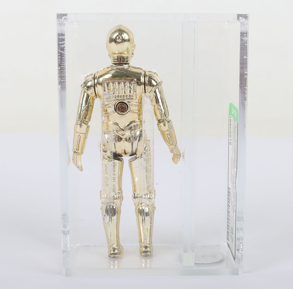Vintage Star Wars C-3PO Graded 85 AFA Action Figure 1977.