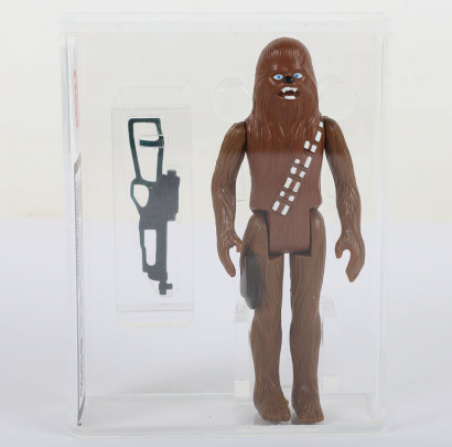 Vintage Star Wars Chewbacca Graded 85% UKG Action Figure 1977.
