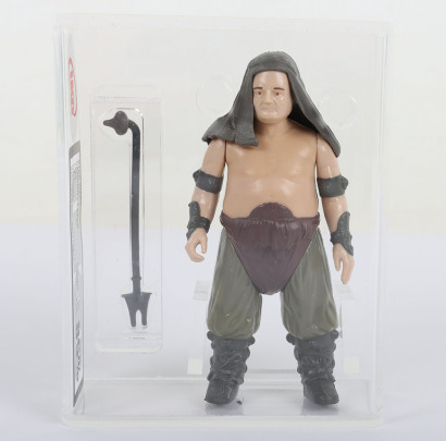 Vintage Star Wars Rancor Keeper Graded 85% UKG Action Figure 1984.