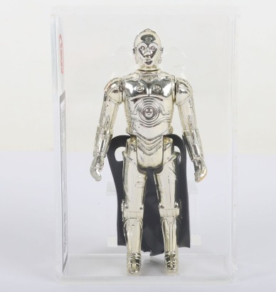 Vintage Star Wars C-3PO Removable Limbs Graded 85% UKG Action Figure 1982.