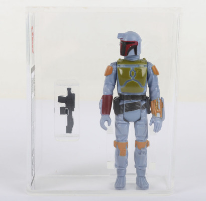 Vintage Star Wars Boba Fett Graded 85% UKG Action Figure 1979.