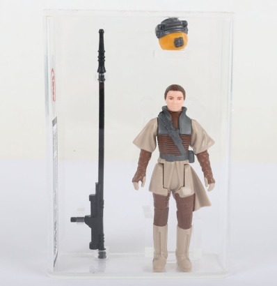 Vintage Star Wars Princess Leia Boushh Graded 85% UKG Action Figure 1983.