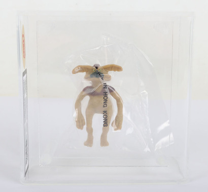 Vintage Star Wars Salacious Crumb Baggie Graded 95% Gold UKG Action Figure 1983.