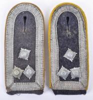 Miss-Matched Pair of Luftwaffe Flight Section Stabsfeldwebel Tunic Shoulder Boards