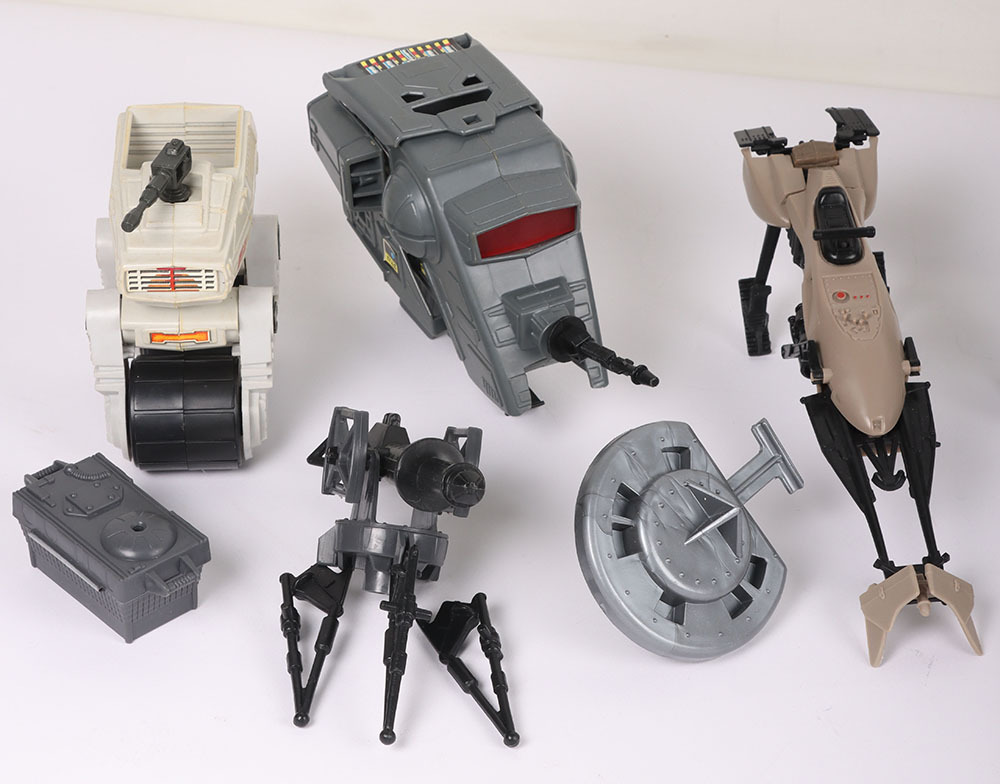 Kenner Mini Rig Collection Collection of Vintage Star Wars Loose Mini Rigs Vehicles Kenner.