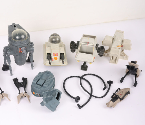 Kenner Mini Rig Collection Collection of Vintage Star Wars Loose Mini Rigs Vehicles Kenner.