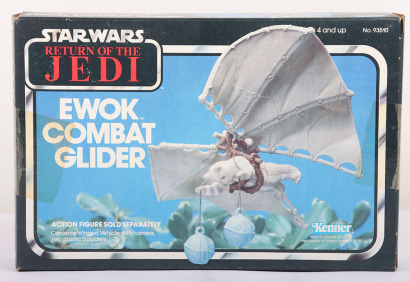 Vintage Star Wars Return of the Jedi Ewok Combat Glider Sealed Boxed Kenner.