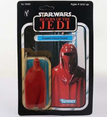 Vintage Star Wars Return of the Jedi Emperor&rsquo;s Royal Guard Kenner Original Carded Moc Action Figure.