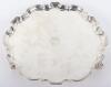 A George II silver salver, John Carter, London 1732