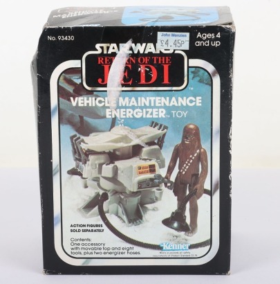 Vintage Star Wars Return of the Jedi Vehicle Maintenance Energizer Mini Rig boxed Kenner.