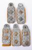 5x Luftwaffe Flight Section Oberst Tunic Shoulder Boards