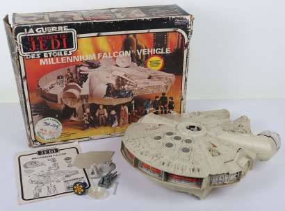 Vintage Star Wars Return of the Jedi Millenium Falcon boxed Palitoy.
