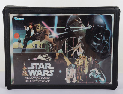 Vintage Star Wars Action Figure Case Kenner.