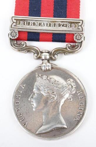 Indian General Service Medal 1854-95 Military Police