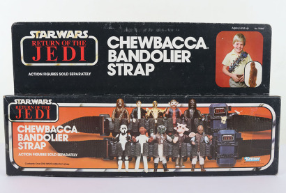 Vintage Star Wars Chewbacca Bandolier Strap Sealed Boxed Kenner.