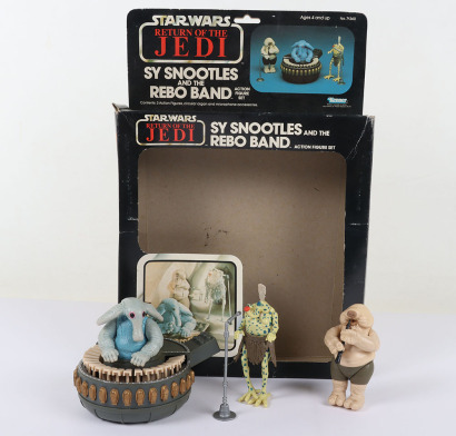 Vintage Star Wars Sy Snootles and Rebo Band Action Figure Set Kenner.