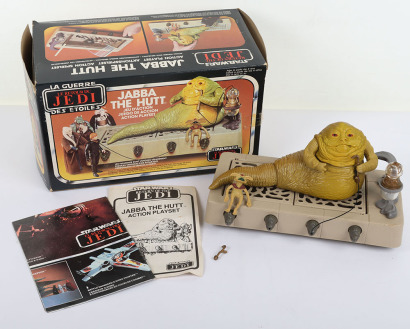 Vintage Star Wars Return of the Jedi The Jabba The Hutt Dungeon Action Playset Boxed Meccano.