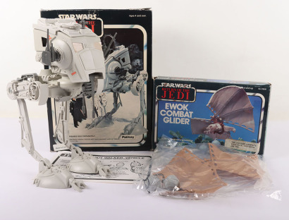 Two Vintage Star Wars Boxed Vehicles.