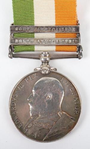 Kings South Africa Medal Worcestershire Regiment