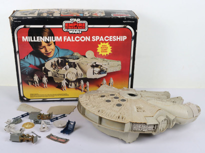 Vintage Star Wars Empire Strikes Back Millenium Falcon Boxed Palitoy.
