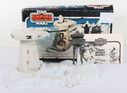 Vintage Star Wars The Empire Strikes Back Turret and Probot Playset Palitoy boxed.