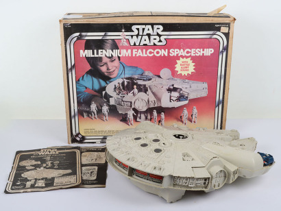 Vintage Star Wars Millenium Falcon Boxed Kenner.