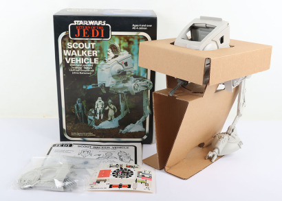 Vintage Star War Return of the Jedi Scout Walker Boxed Meccano.