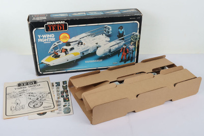 Vintage Star Wars Return of the Jedi Y-Wing Fighter Boxed Kenner.