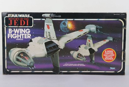 Vintage Star Wars Return of the Jedi B-Wing Fighter Boxed Kenner.