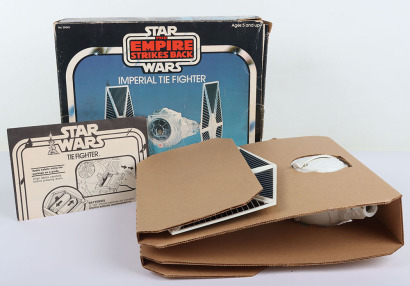 Vintage Star Wars The Empire Strikes Back Imperial Tie Fighter White Boxed Kenner.