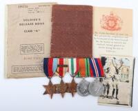 WW2 Hampshire Regiment / Popski Private Army Medal Group