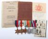 WW2 Hampshire Regiment / Popski Private Army Medal Group