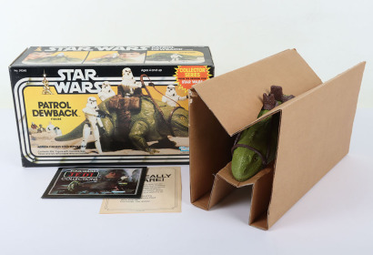 Vintage Star Wars Dewback Boxed Kenner.
