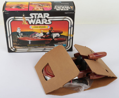 Vintage Star Wars Land Speeder Kenner boxed.