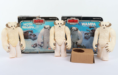 Three Vintage Star Wars The Empire Strikes Back Hoth Wampa&rsquo;s.