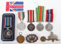 WW1 / WW2 British Lincolnshire Regiment Medal Group of Five